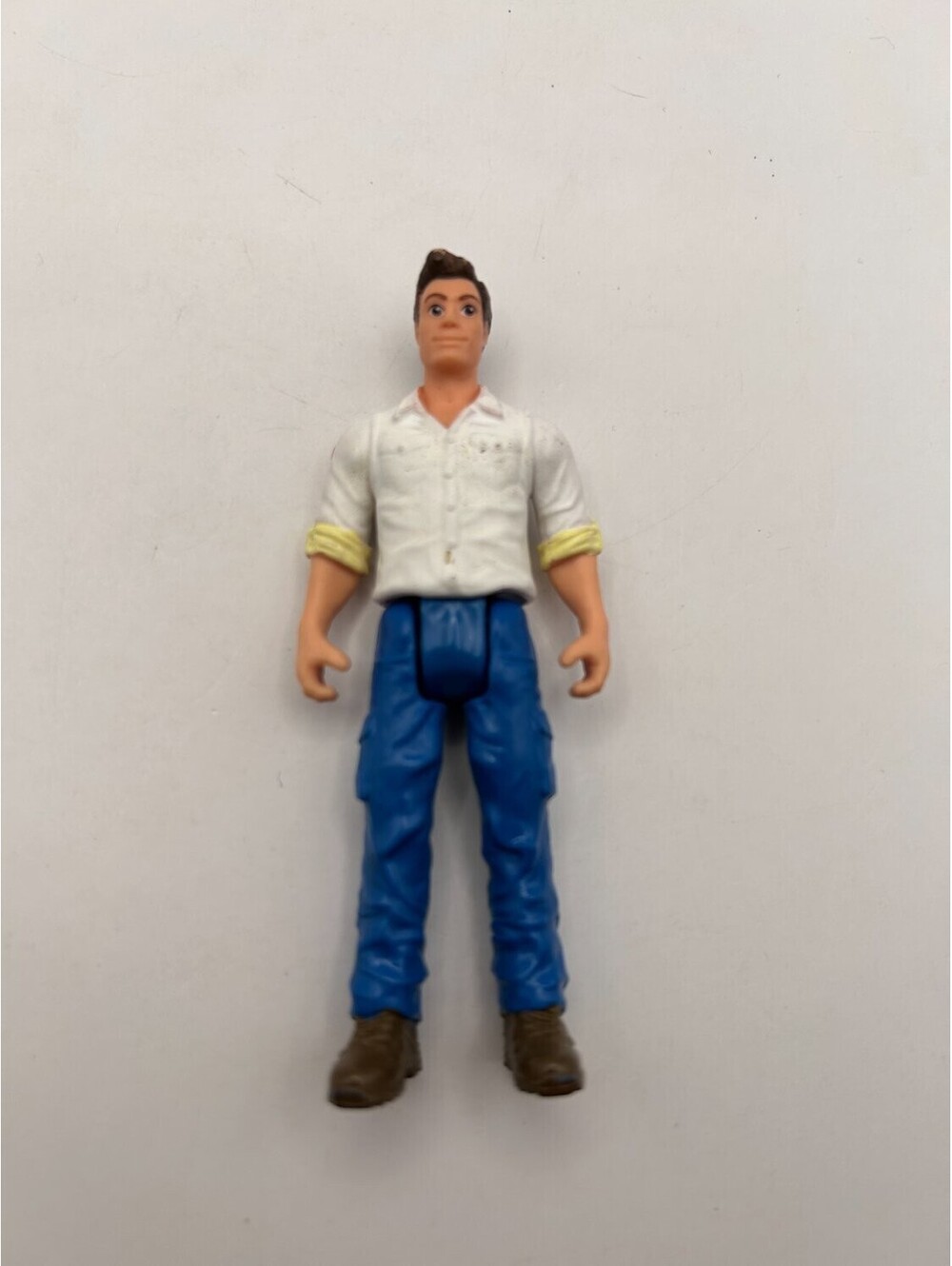 Playskool Dollhouse Medical Team Doctor EMT Medic Red Cross Articulated Used